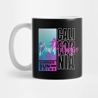 California Beach paradise summer sunshine Mug